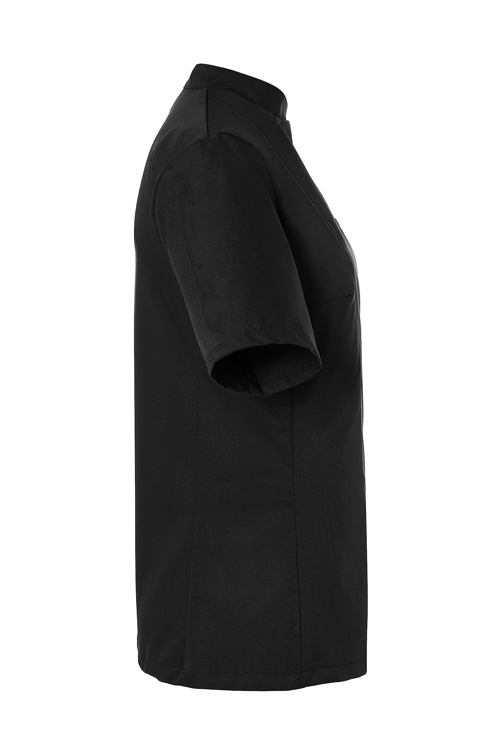 Karlowsky JF 4 Passion Greta - Chaqueta de cocina para mujer, 65% poliéster, 35% algodón, color negro, talla 40