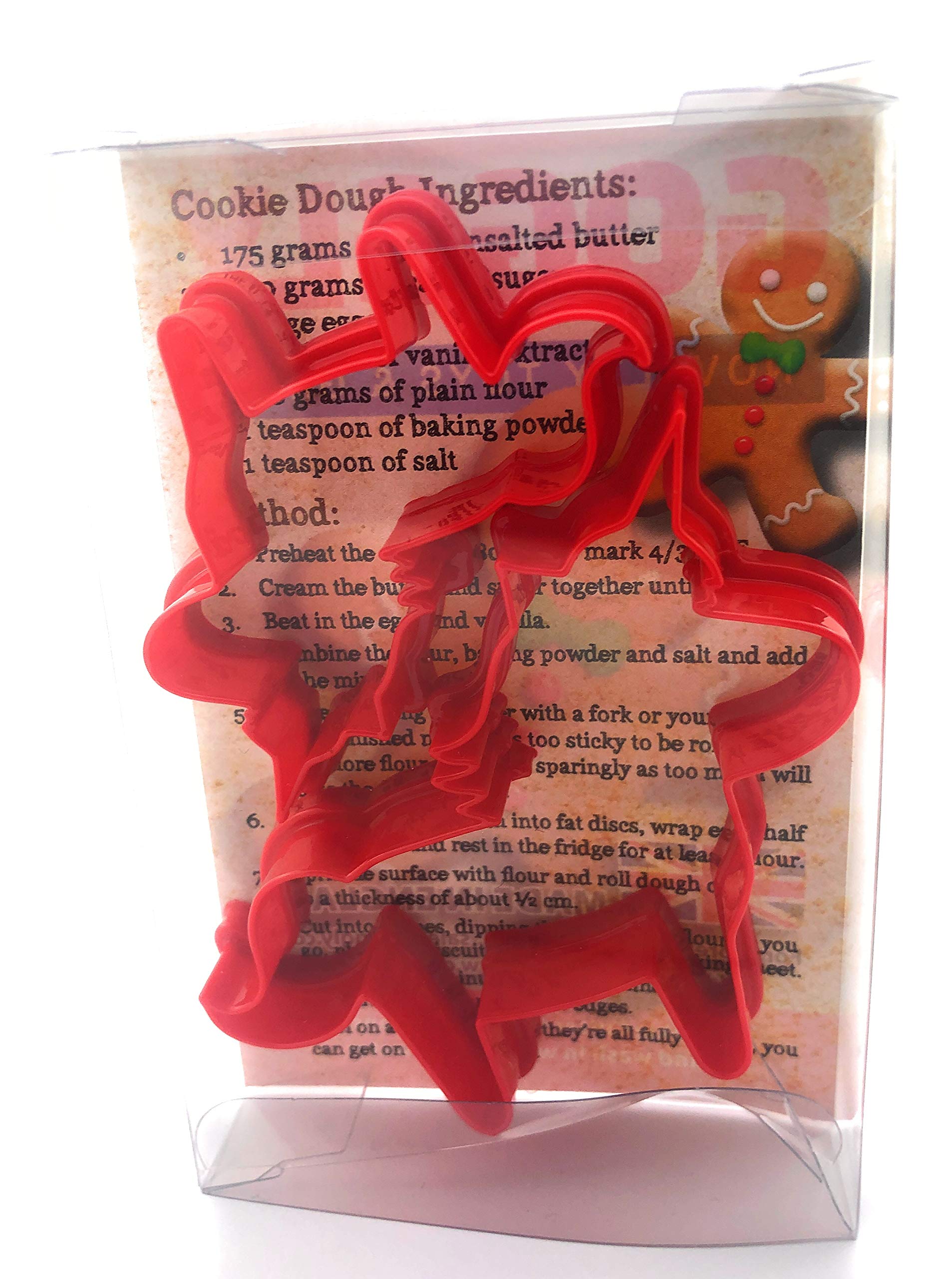 Goggly Silver Unicorn Cookie Cutter Set Of 2, Biscuit, Pastry, Fondant Clay Cutter
