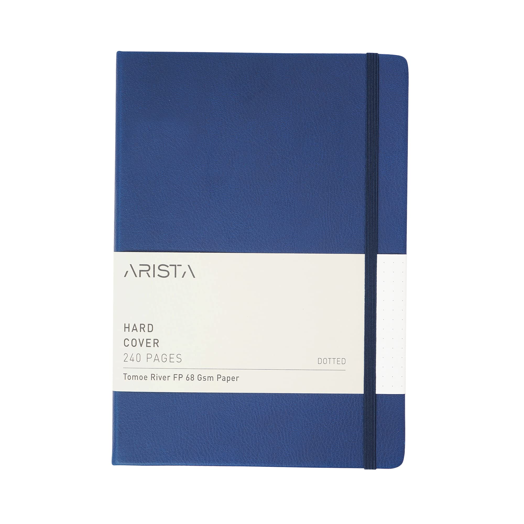 ARISTA LEATHERETTE TOMOE RIVER NOTEBOOK 240 PAGES A5 (DOTTED) BLUE OUTER