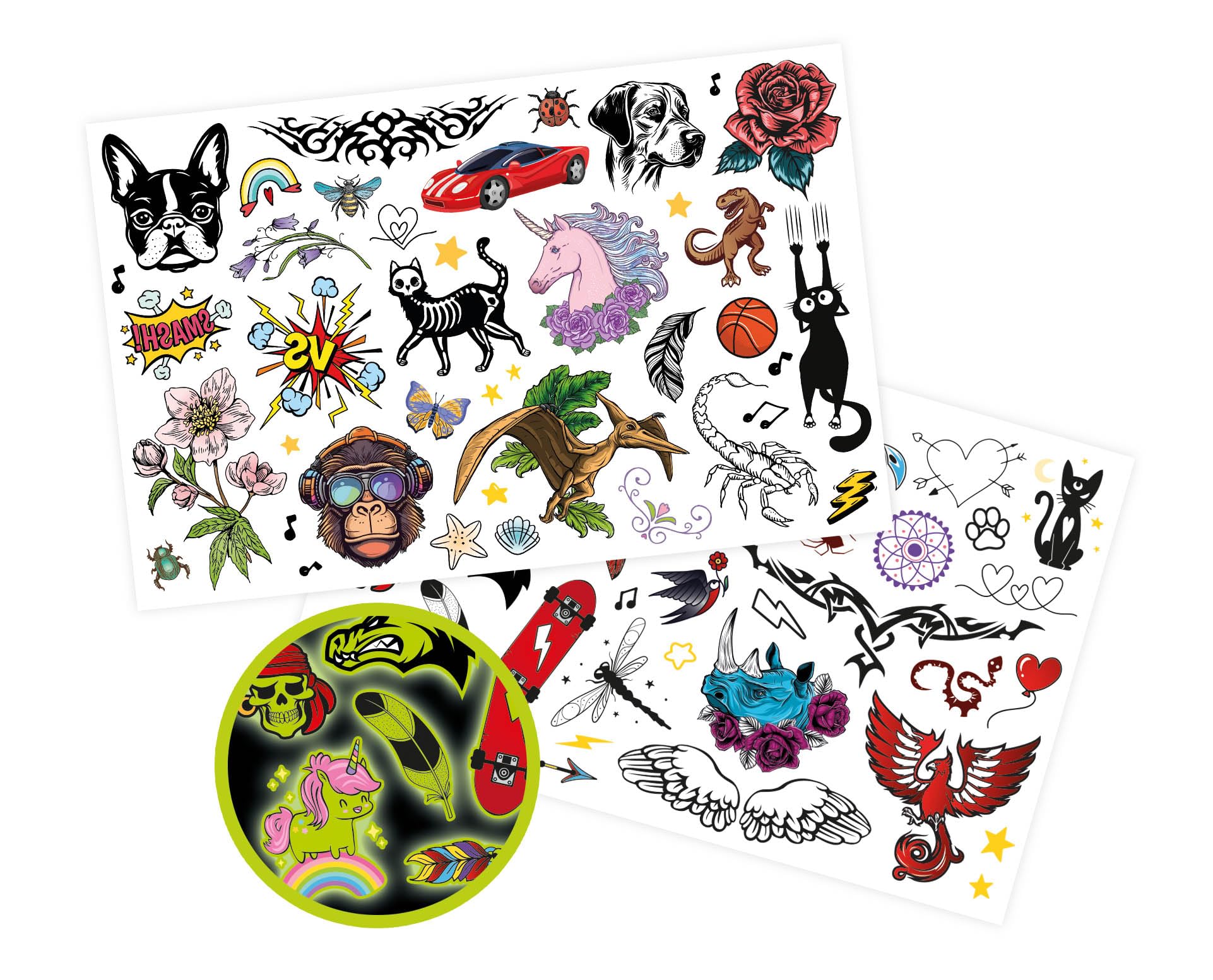 Buki - 5437 - Professional Studio Tattoos, Noir