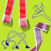 Vista 6 de Fruit By The Foot Snacks con sabor a frutas, teñido anudado de bayas y teñido anudado de fresa, paquete familiar, 18 rollos, 13.5 onzas