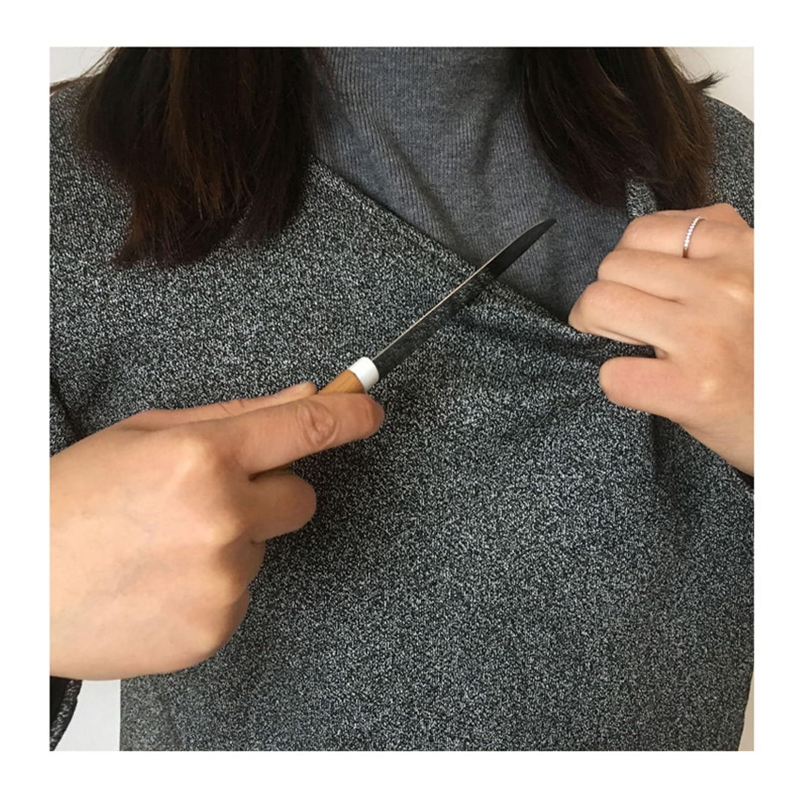 Ropa resistente a cortes y perforaciones, ligera, suave oculta for defensa personal al aire libre Mantener la Flexibilidad