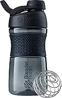 Garrafa coqueteleira SportMixer BlenderBottle, 590 ml, preto