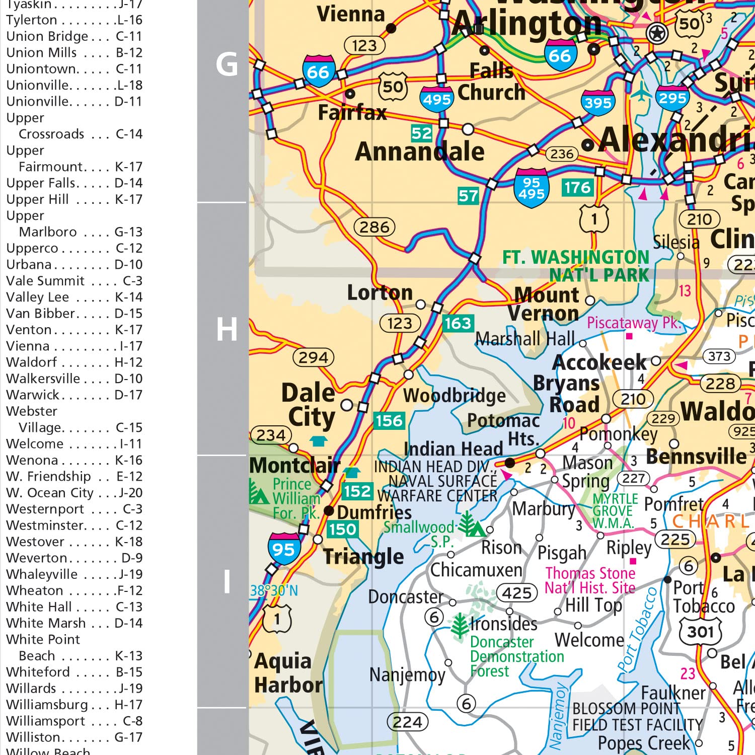 Rand McNally Easy to Fold: Delaware, Maryland Laminated Map - Image 5