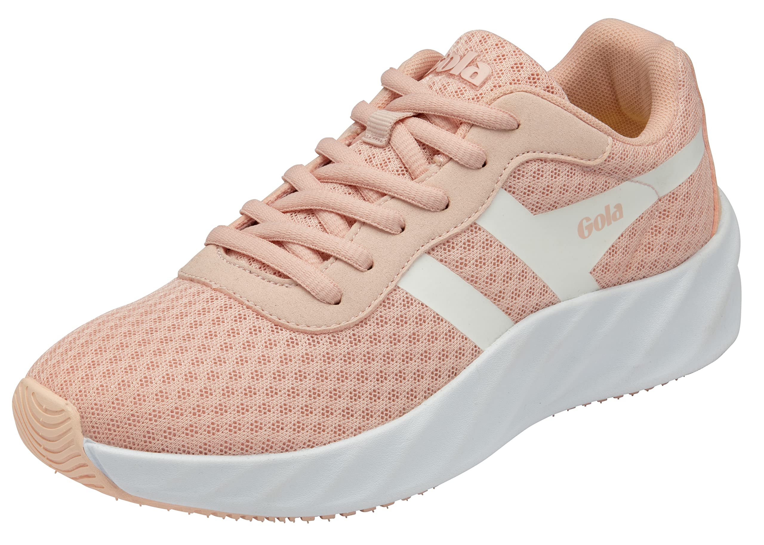 Gola Performance Draken Female Running Shoe GLA001KW Pearl Pink/White