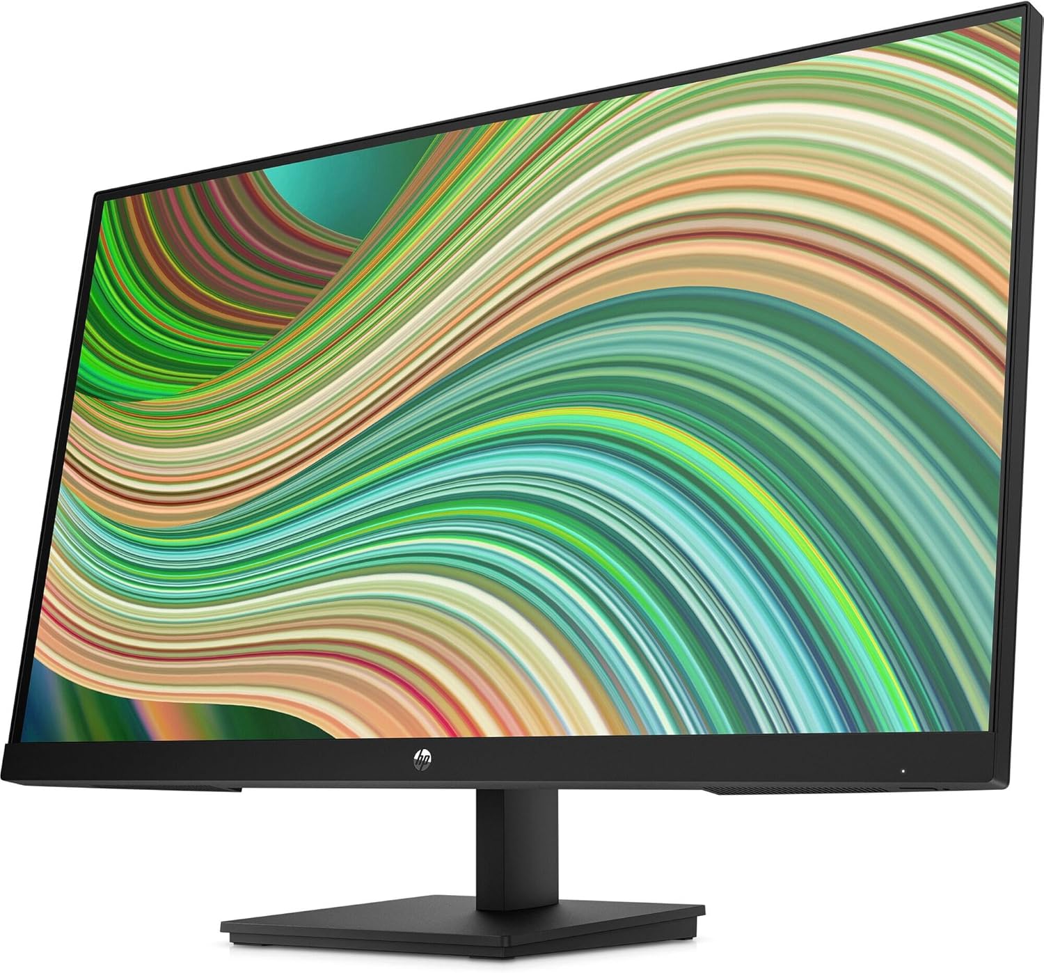 HP - PC V27ie Monitor da 27, FHD, 16:9, Antiriflesso, Pannello IPS da 75Hz, Tempo di Risposta 5 ms, Reclinabile, VESA 10x10 cm, AMD FreeSync, 250 Nits, Low Blue Light, VGA, HDMI, DisplayPort, Nero