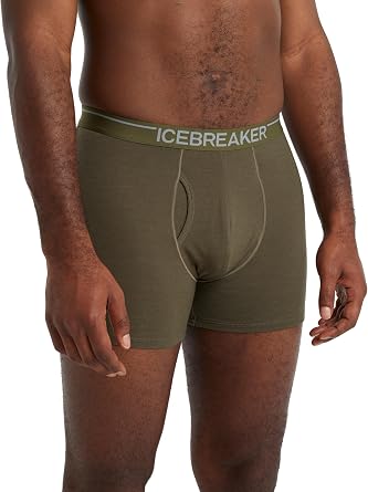 Icebreaker Mens Anatomica Boxers with Fly