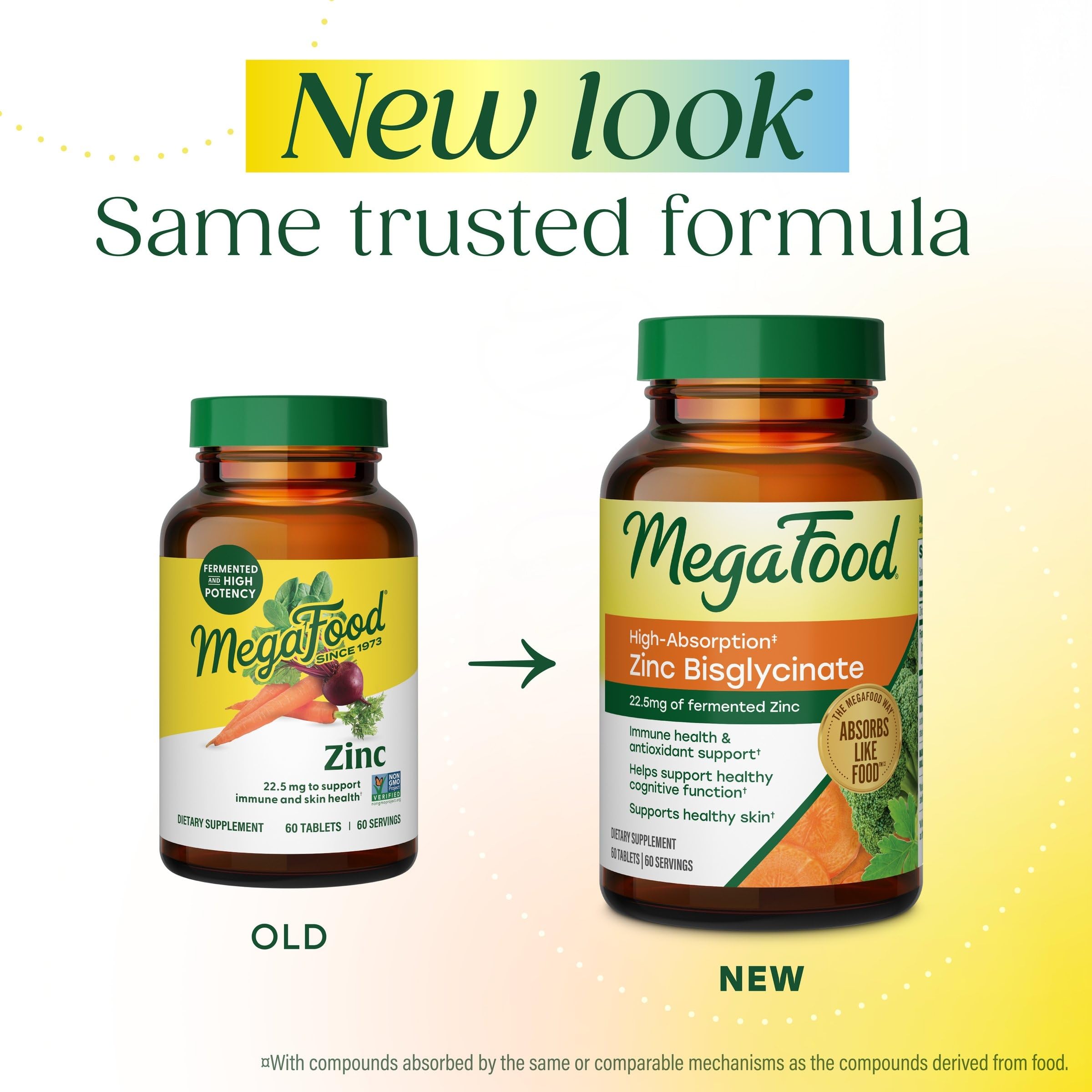 MegaFood Zinc Bisglycinate, High Absorption, Immune Support, 120 Tablets — Amazon image 2