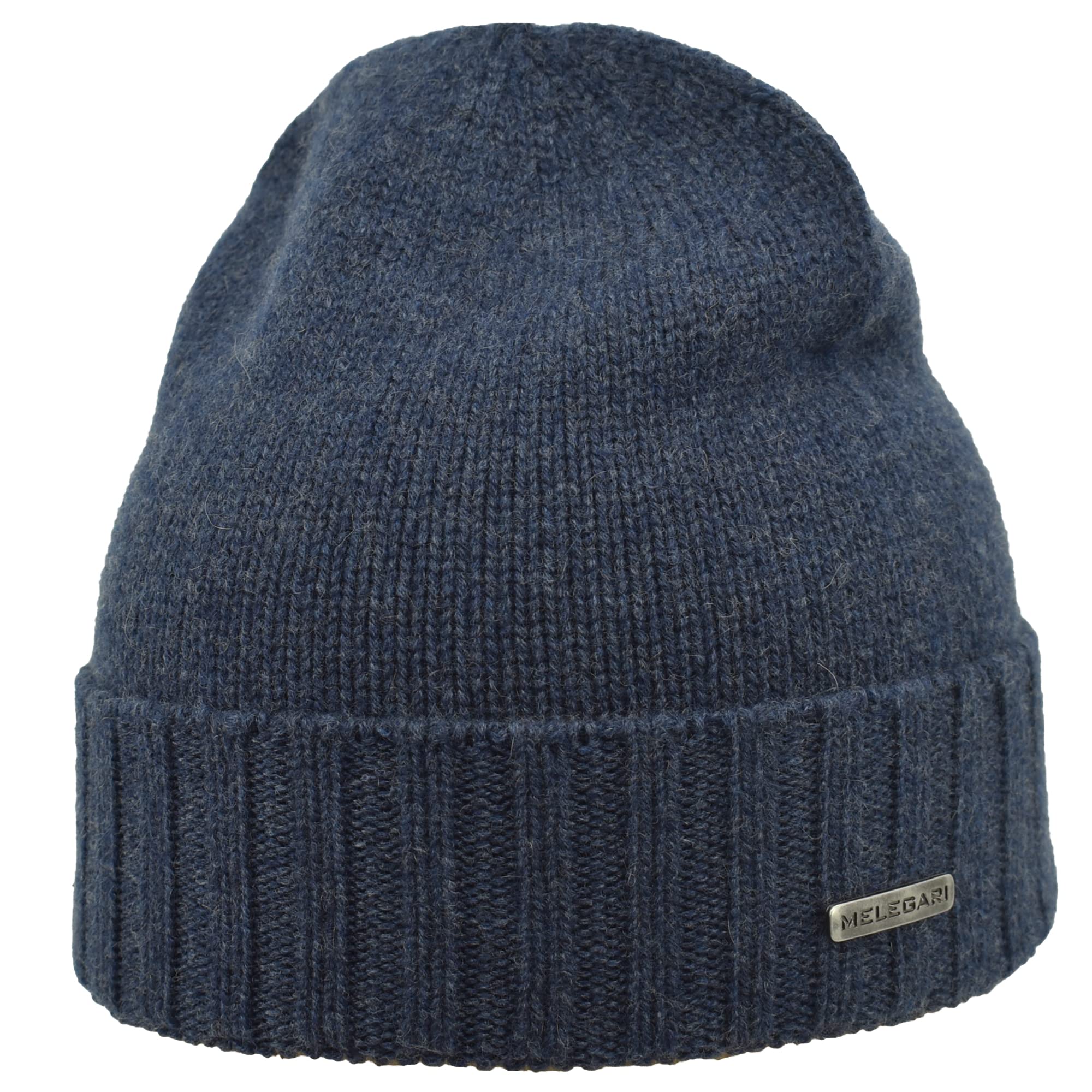 Melegari Berretto Cuffia Beanie Treviso | 100% Cashmere | Made in Italy | Unisex