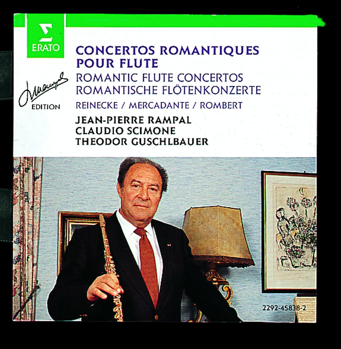 Romantic Concertos-Rampal [Audio CD] Rampal; Bamberg Symphony Orchestra; I Solisti Veneti; Monte Carlo National Opera Orchestra; Orchestre Symphonique De Bam; Mercadante; Reinecke; Romberg and Claudio Scimone