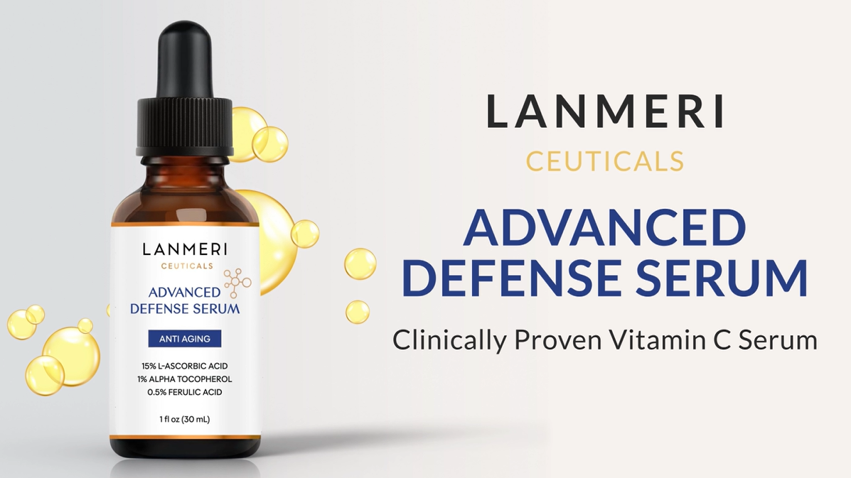 Amazon.com: Lanmeri Ceuticals 15% Vitamin C + E + Ferulic Serum