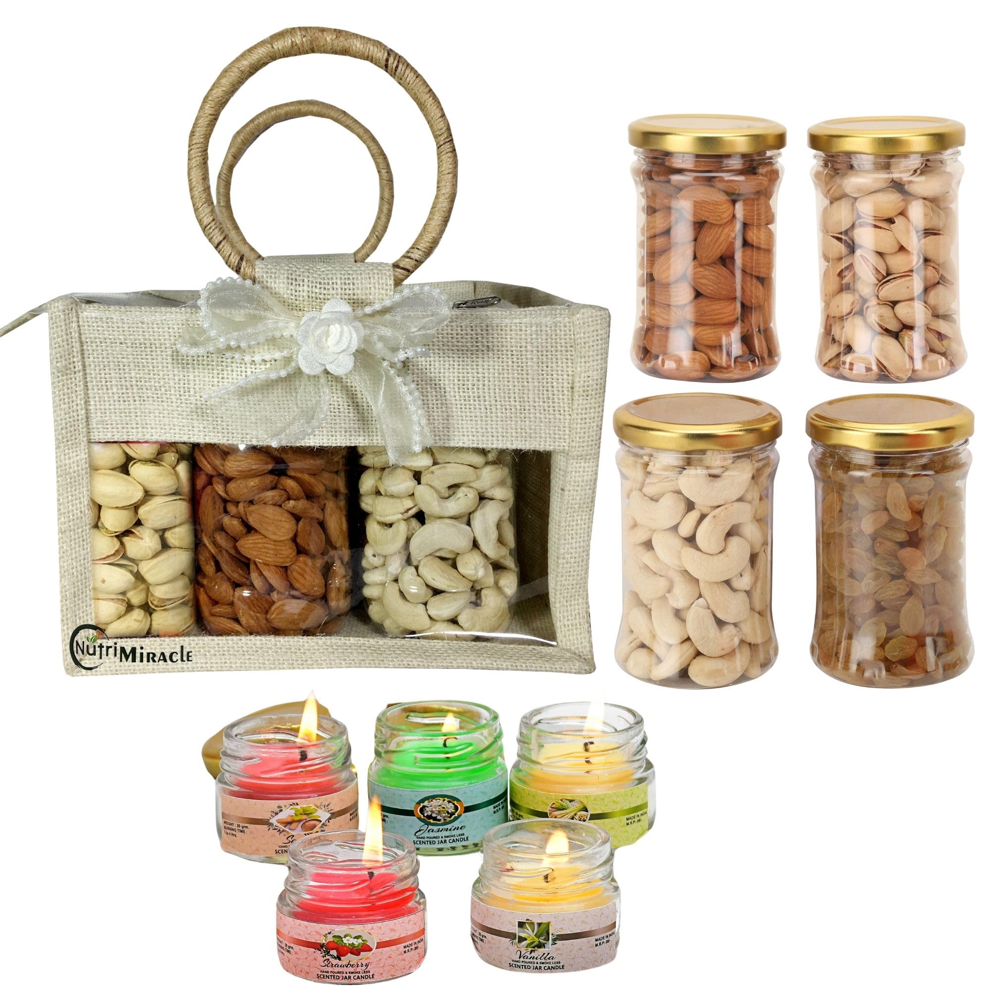 NUTRI MIRACLE Festive Gift Box of Dry Fruits and Chocolates | New Year and Christmas Gifts for Relatives and Neighbors (B0D8Q22ZHQ) Amazon Price History, Amazon Price Tracker