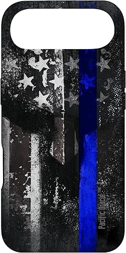 Miniatura 27 de Trump Police USA Flag Skull Thin Blue Line Support Case for iPhone 17