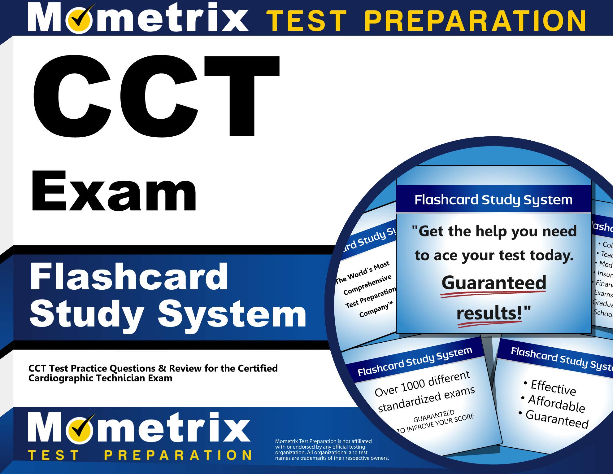 CCT Exam Flashcard Study System: CCT Test Practice Questions & Review for the Certified Cardiographic Technician Exam (Cards)