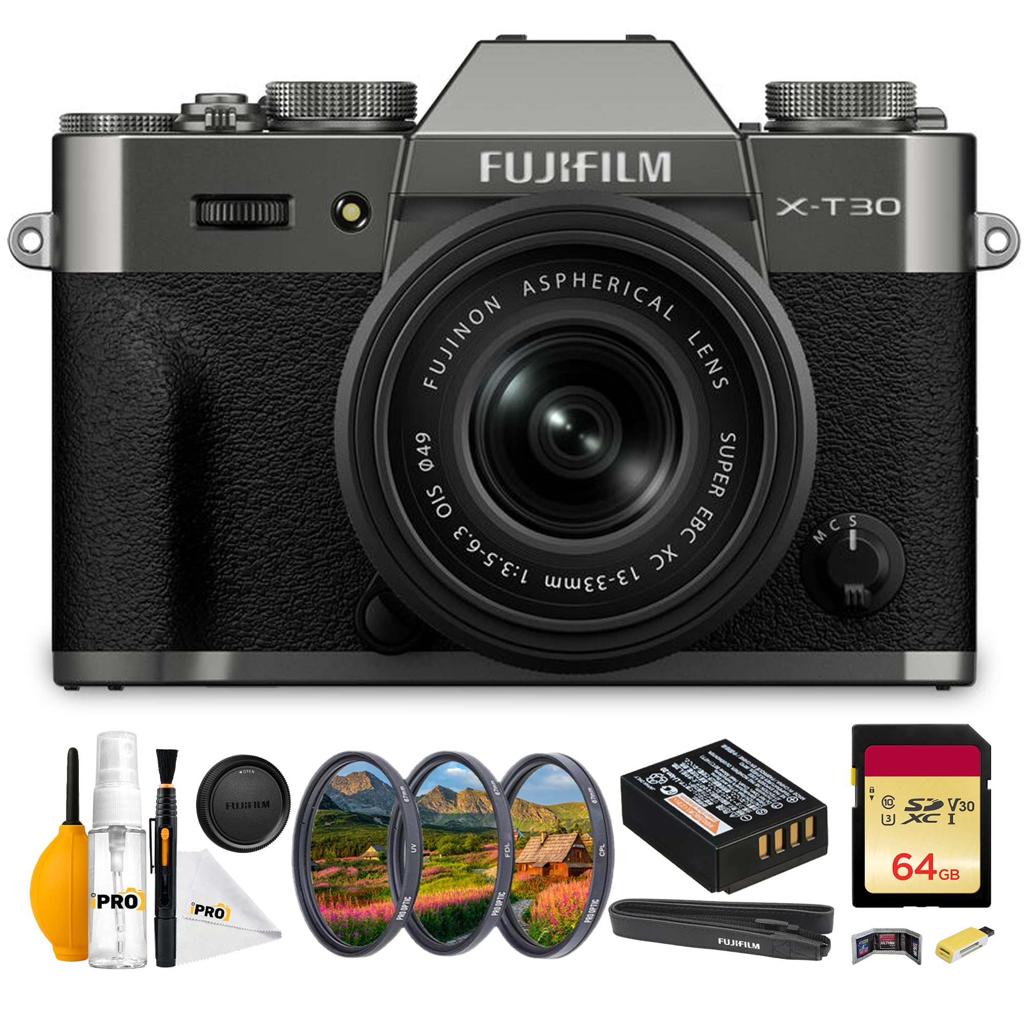 Amazon.com : FUJIFILM X-T30 III Mirrorless Camera with 13-33mm f