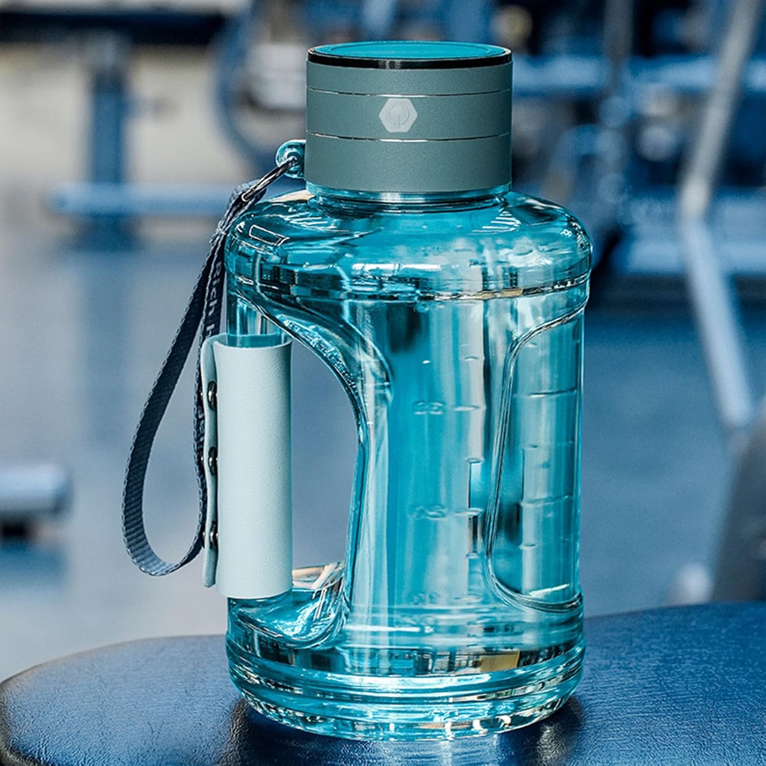 Hydrogen Water Bottle 1500ml Portable Hydrogen Water Generator, SPE Technology, Large Capacity - High Hydrogen Concentration, Rechargeable Battery, Ideal for Sports and Travel (Green)