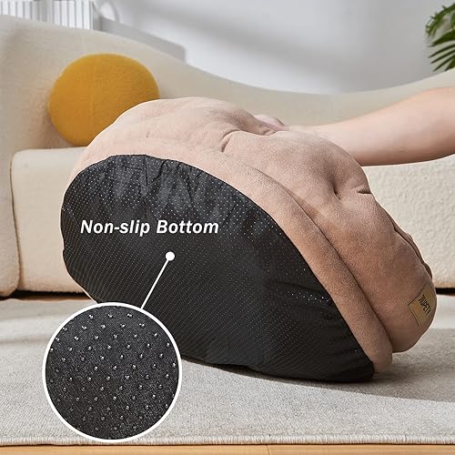 Miniatura 5 de Jiupety Camas para perros pequeños y medianos, camas lavables para gatos de interior, cama para perros pequeños con lateral para cachorros y