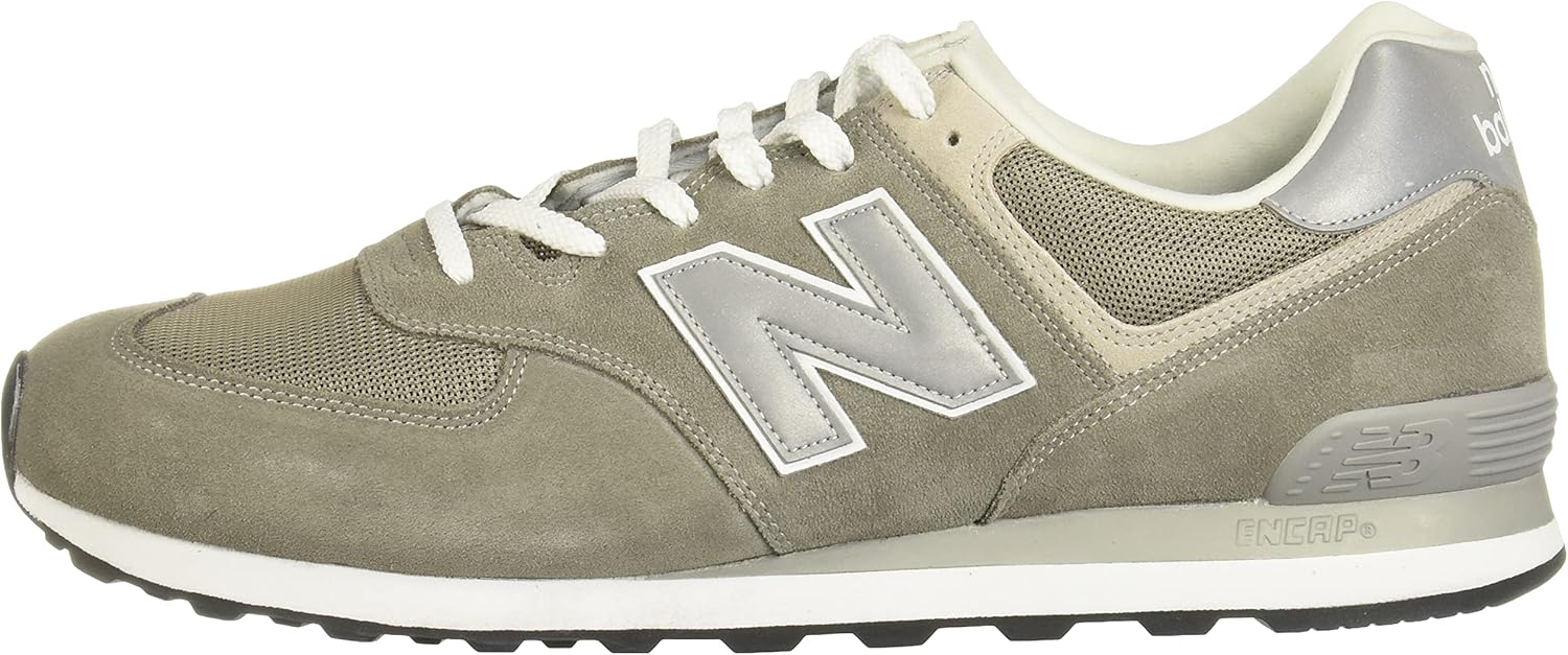 New Balance Men's 574 V2 Sneaker 4 Grey/Grey