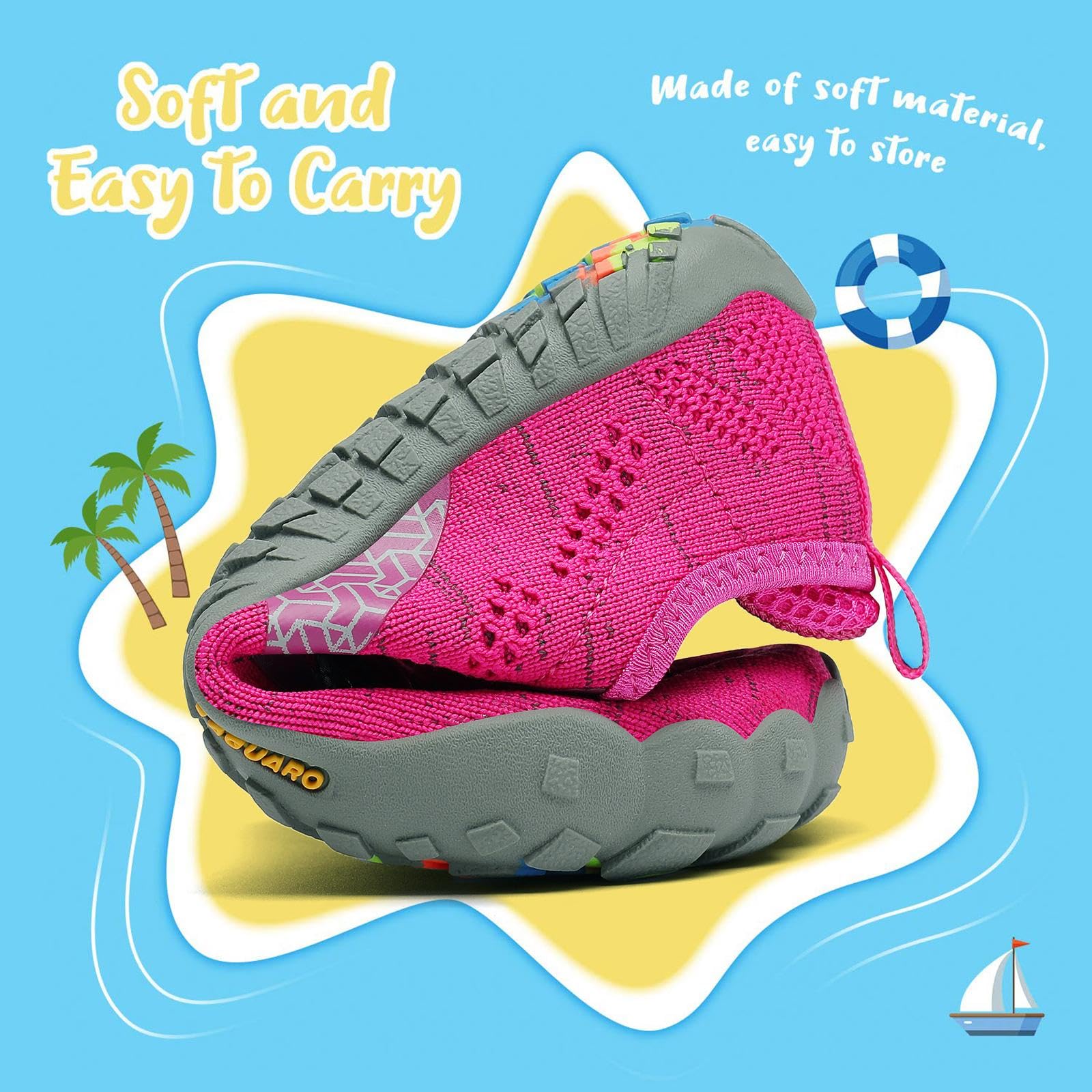 Saguaro Zapatos de Trail Niños Niñas Zapatos Deportivos Transpirable Antideslizante — view 6