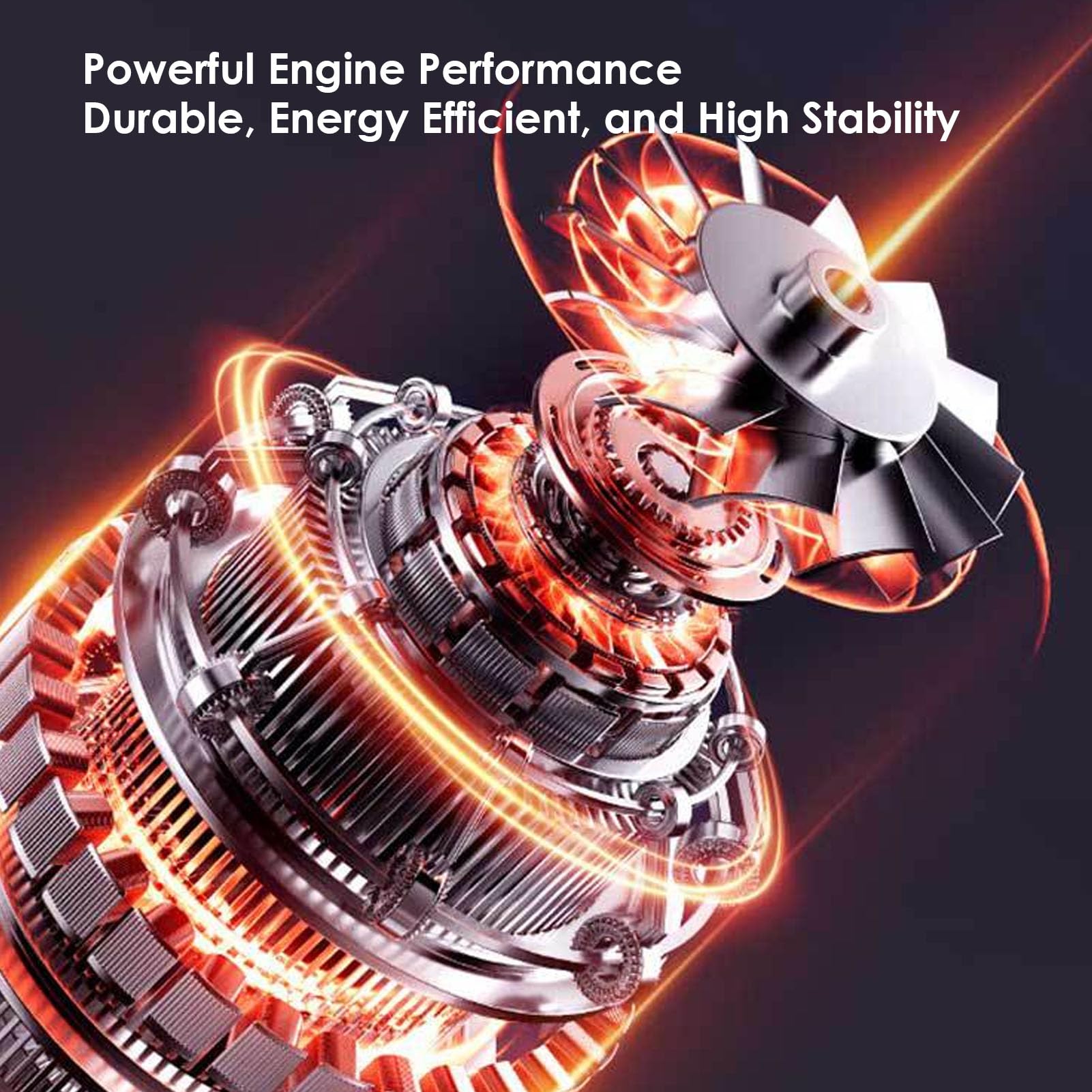 Turbo soffiatore elettrico per spolverino, potente 150.000 giri/min, senza fili, con display a LED, velocità regolabile, per tastiera PC, pulizia auto, materiale ABS