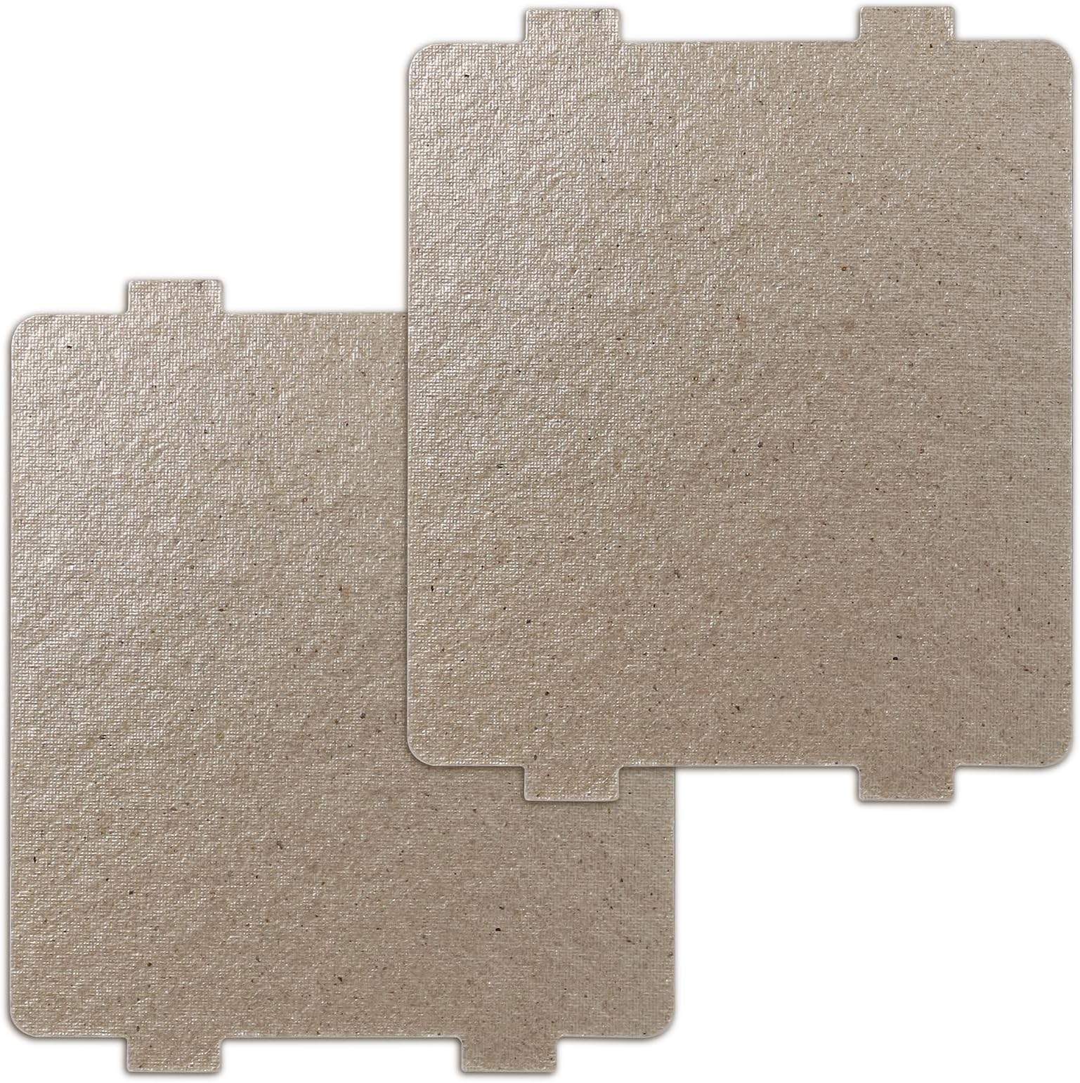 Waveguide Cover Compatible with Frigidaire 5304464061, Microwave Oven Repairing Part Mica Plates Sheets (2 Pack)
