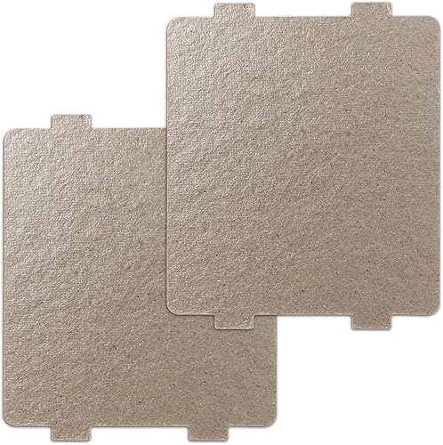 Cubierta de guía de ondas compatible con Frigidaire 5304464061, parte de reparación de horno de microondas, hojas de placas de mica (paquete de 2)