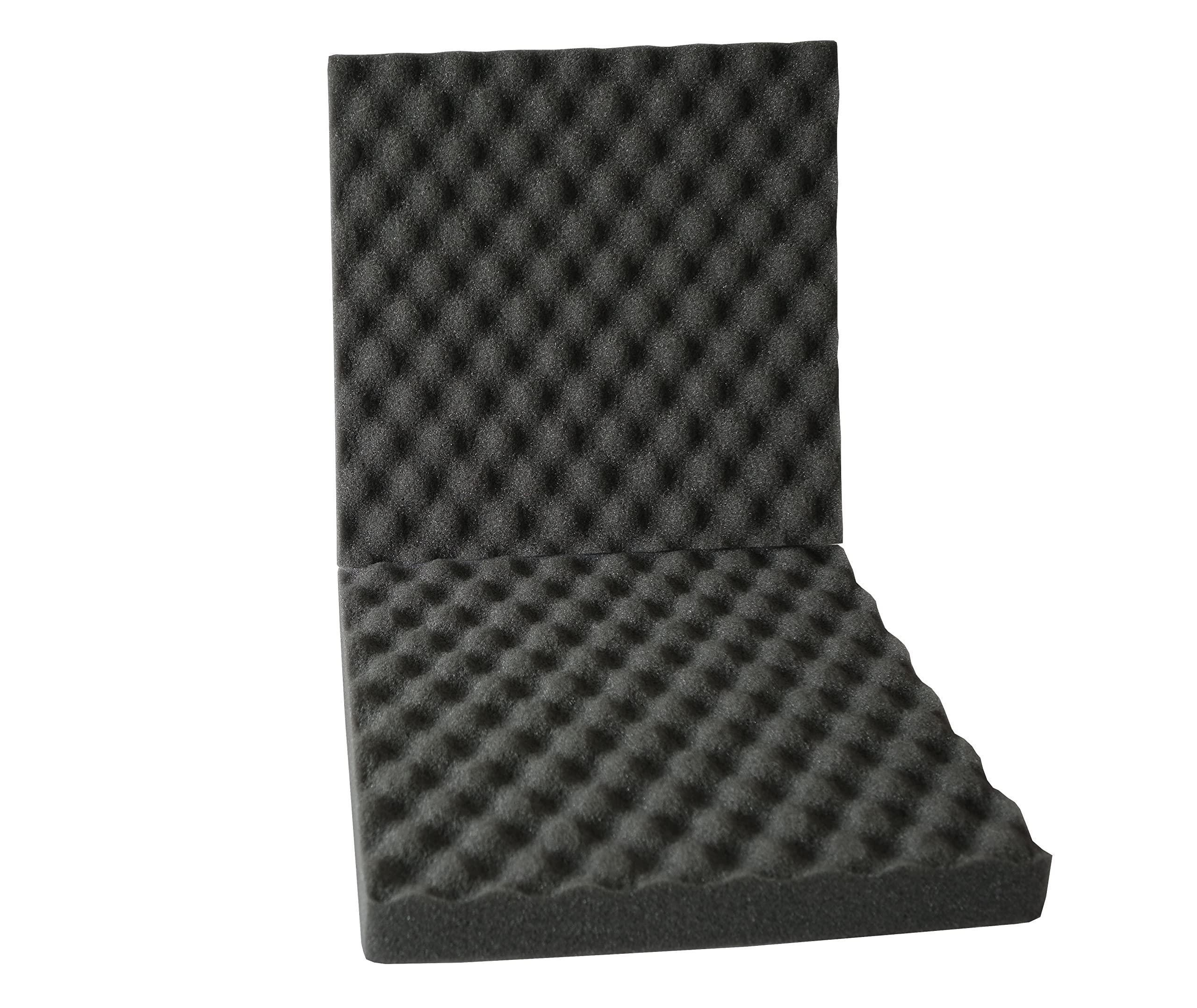 Pannelli Fonoassorbenti Adesivi Pareti | Kit 7 Pannelli Bugnati 30x30 cm, Spessore 4 cm. Insonorizzanti Isolamento Acustico per Gaming, Studi Musicali, Smartworking