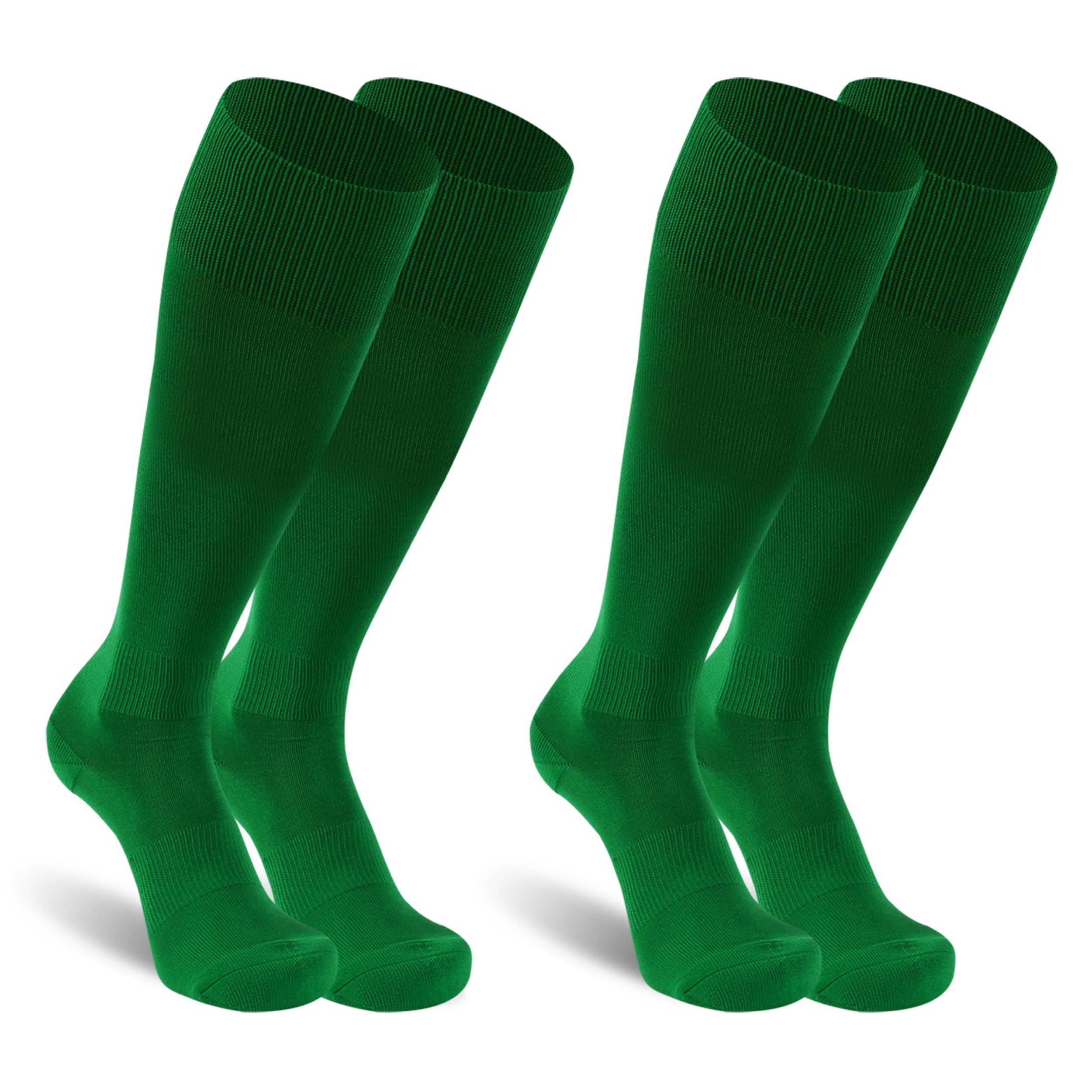 Dsource Unisex Soccer Socks, Knee High Solid Baseball Football Sports Team Socks