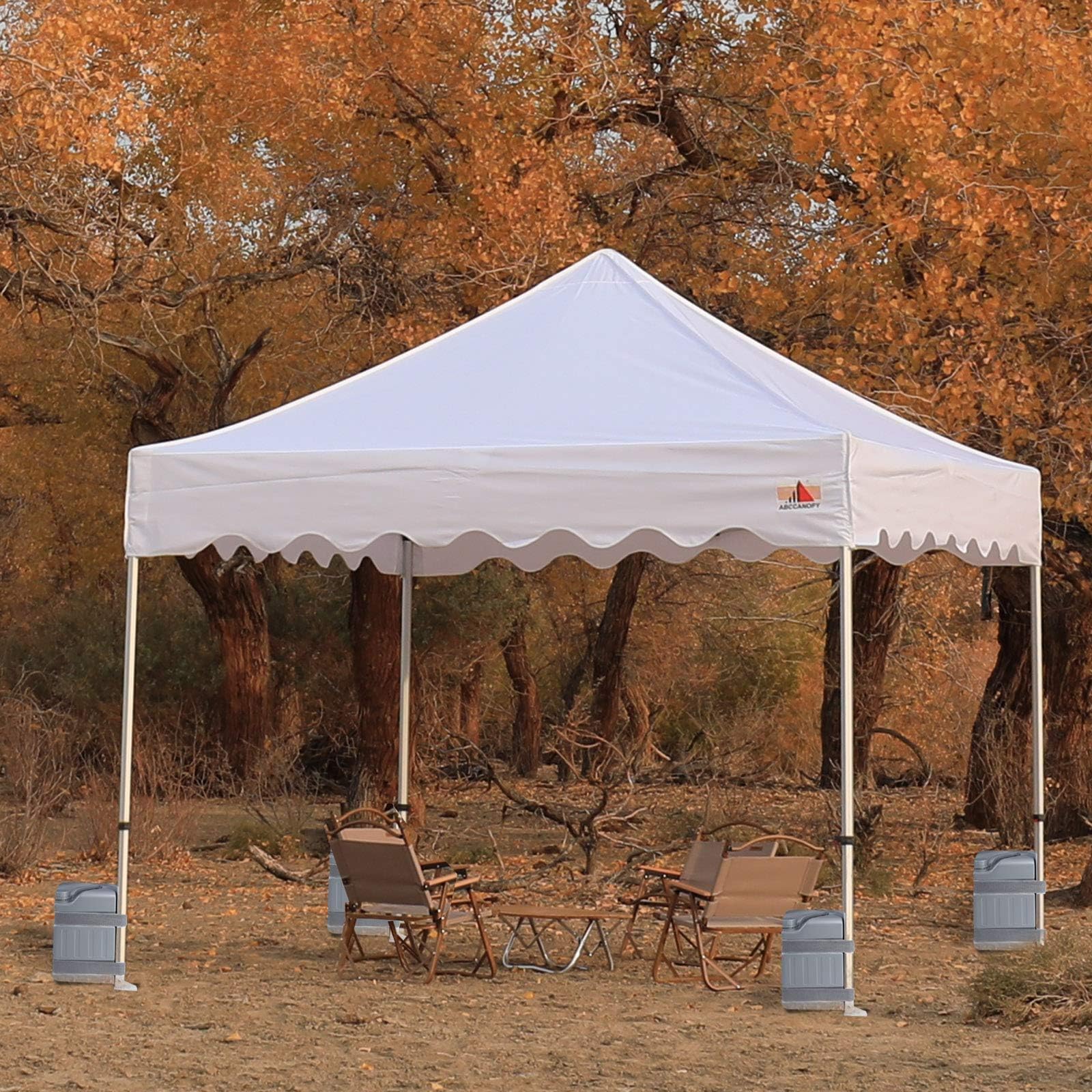 ABCCANOPY Pesas de toldo de Agua Resistentes, Paquete de 4, 115 Libras