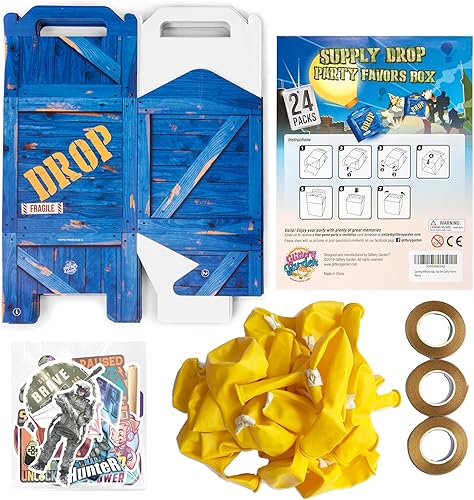 Miniatura 2 de Caja de regalo para fiestas de juegos, suministros militares, regalos de fiesta, bolsas de decoración y regalo, actividades de cumpleaños