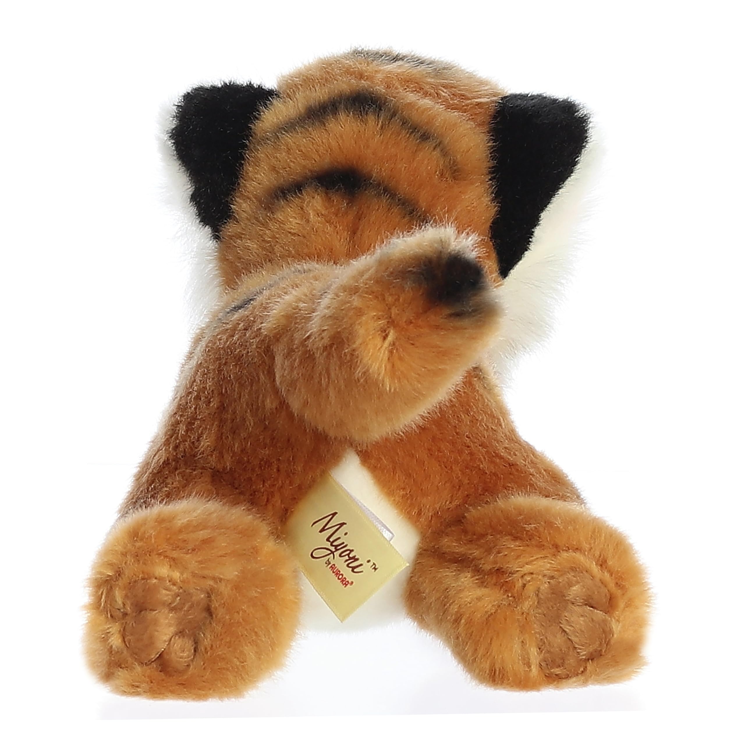 Aurora(r) Realistic Miyoni(r) Bengal Tiger Stuffed Animal - Lifelike Detail - Cherished Companionship - Brown 8 Inches - Image 4