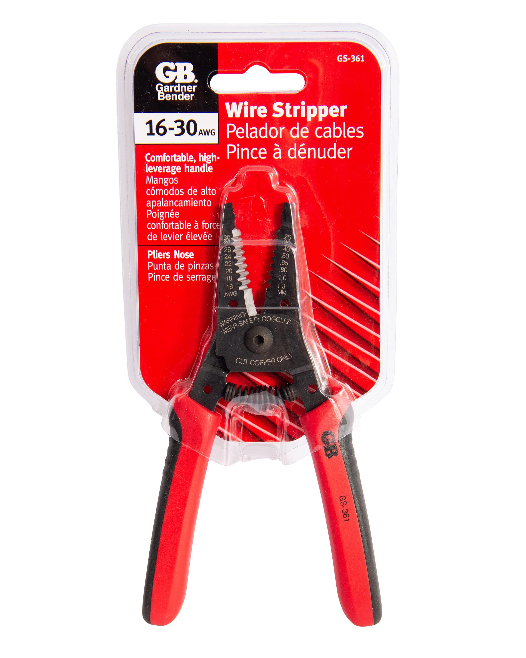 値下げ　FIRE WIRE blurr FST Gardner Bender GS-361 Wire Stripper, 16-32 Awg, 6-1/4 in Oal