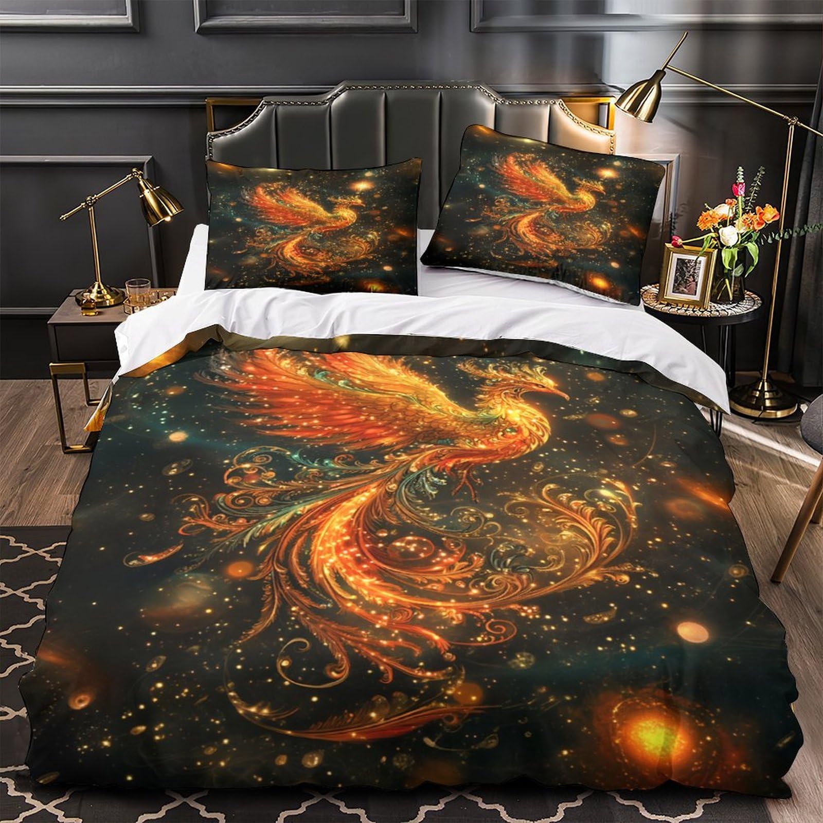 Housse de couette chat hypoallergique et douce effet 3D fantastique