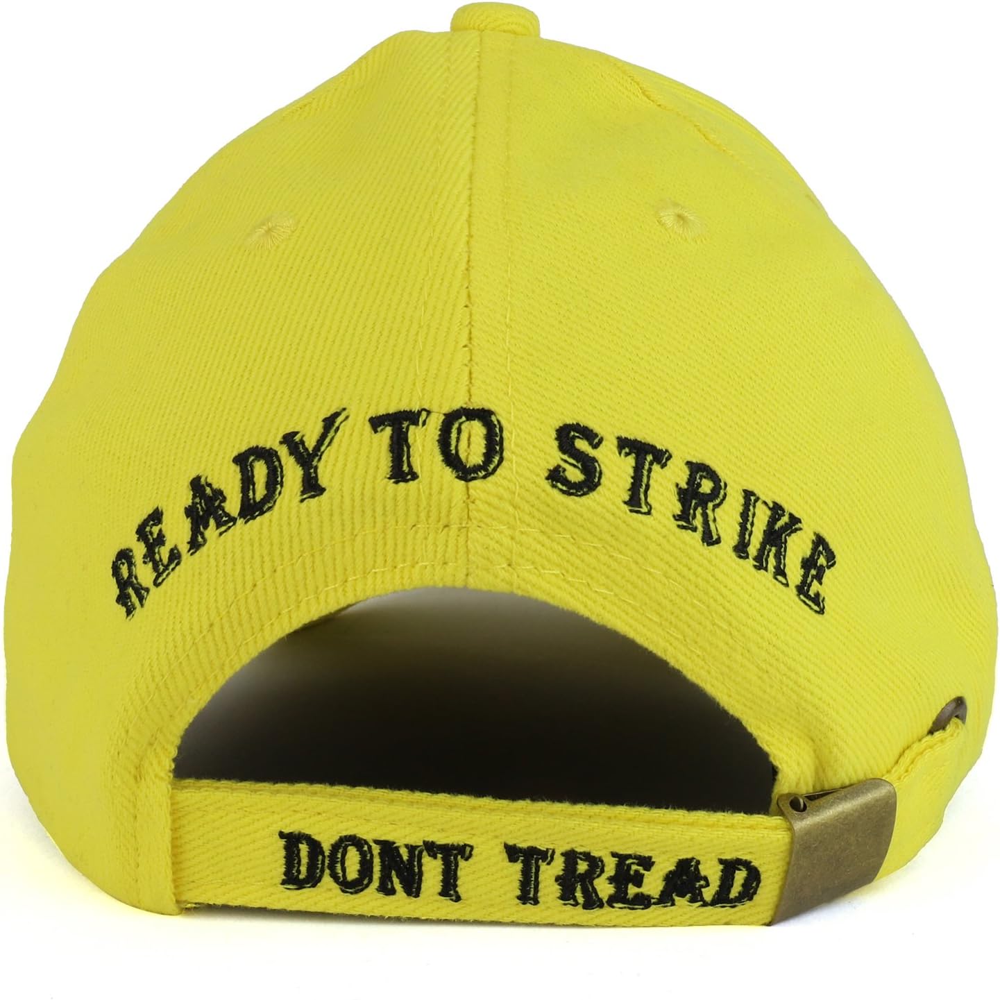 Armycrew Don't Tread On Me Snake Liberty or Death Embroidered Structured Baseball Cap