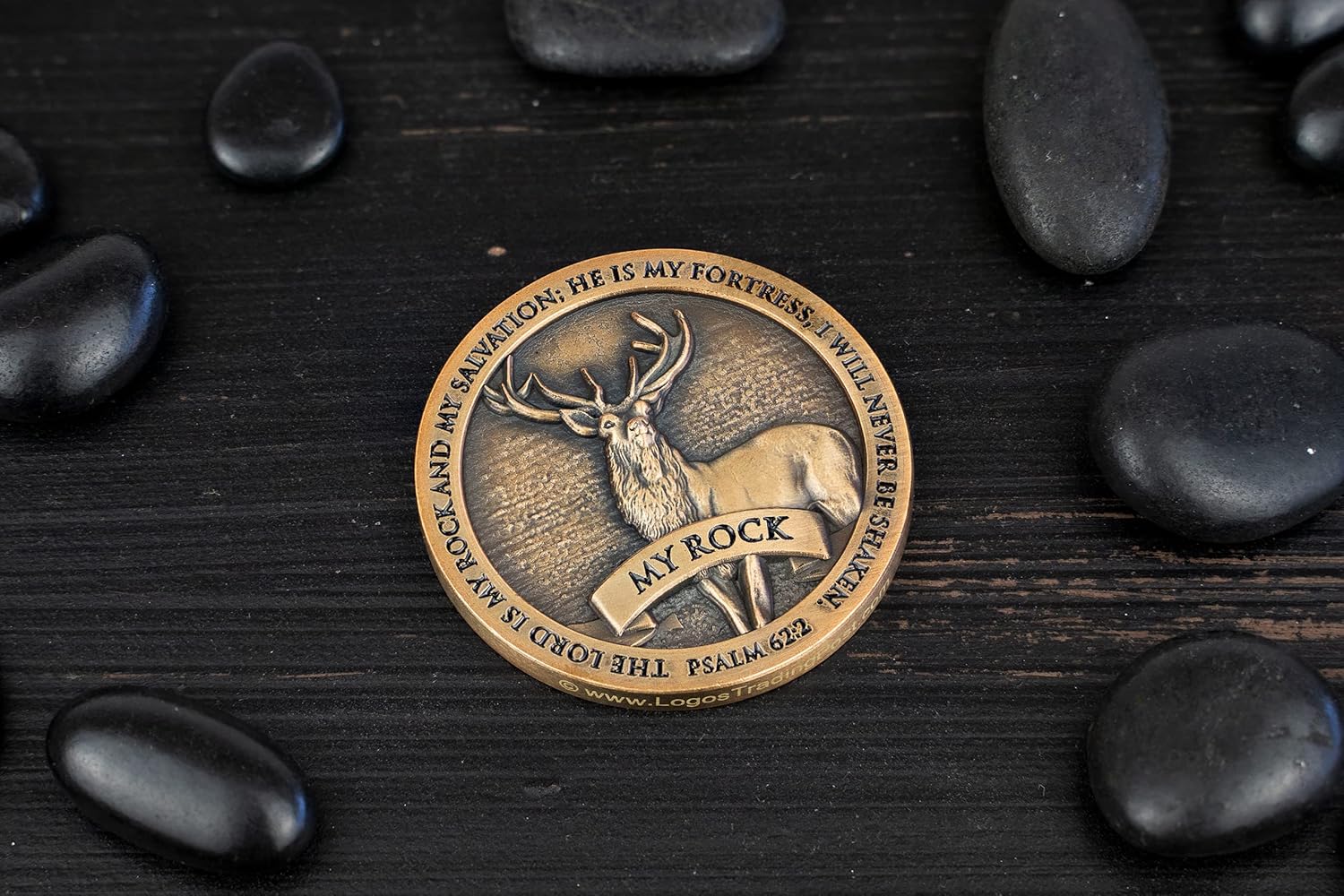 Wildlife チャレンジコイン 10個入り アメリカ産ヘラジカのネイチャーコイン 宗教的なポケットトークン ハンター&コ