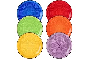 vancasso Bonita Multicolor Salad Plates