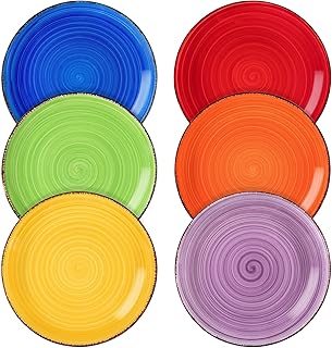 29 Vintage Ceramic Kitchen Decor Ideas With Nostalgic Charm 44 vancasso Bonita Muticolor Salad Plate Set of 6, 7.5 Inch Ceramic Dessert...