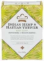 Vista 1 de Barra de jabón Nubian Heritage, cáñamo indio, 5 onzas