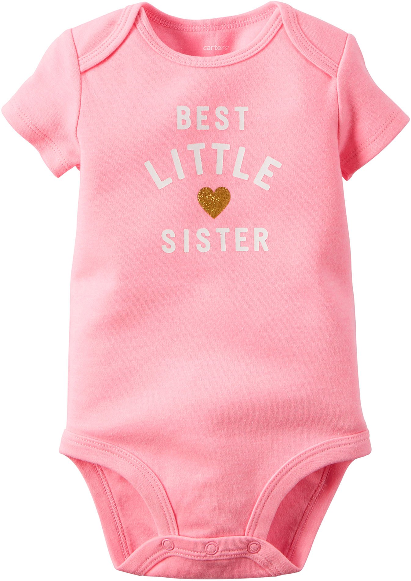 Carters Body pour bébé fille Inscription Best Little Sister