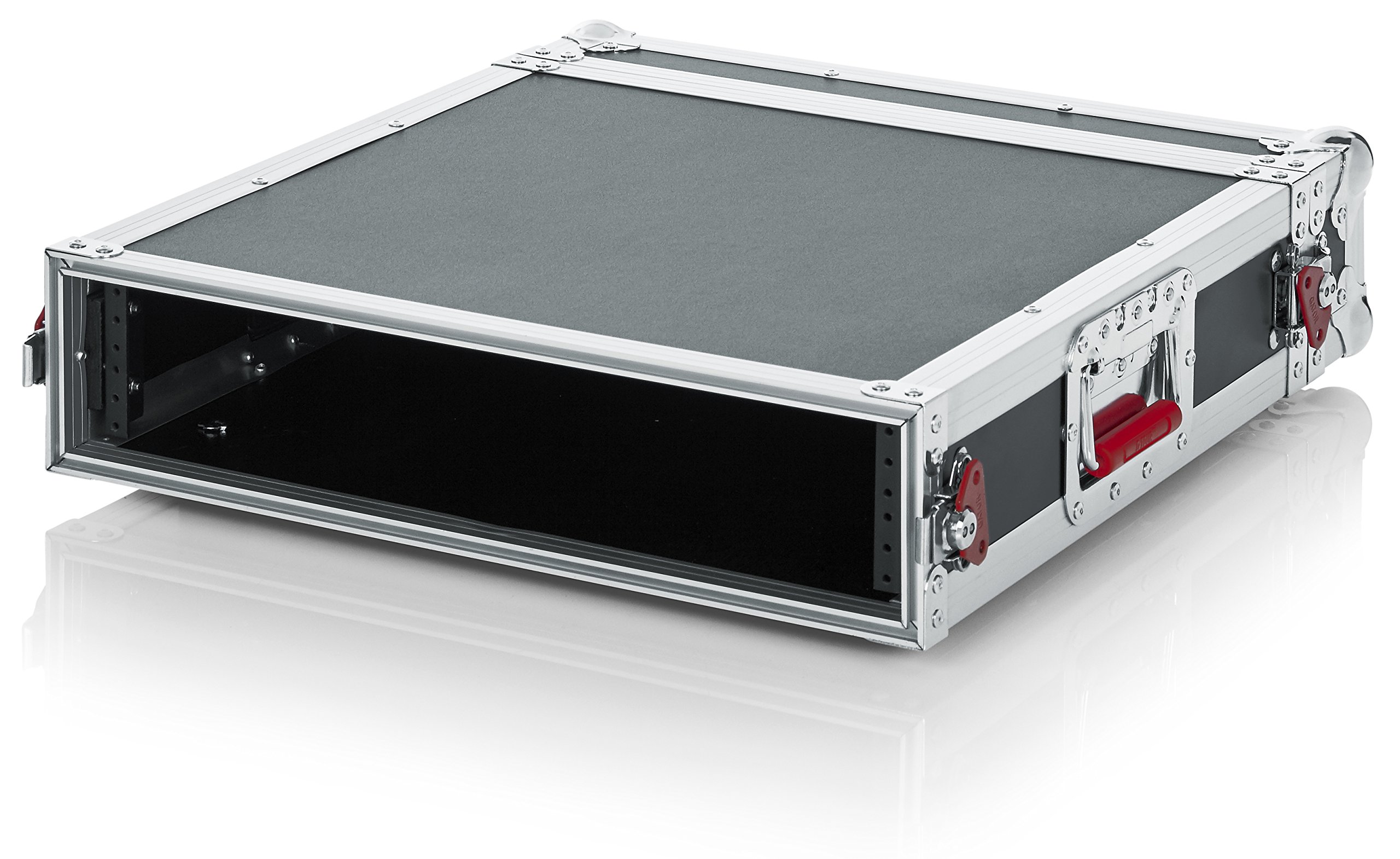 Gator Cases GTOUR Standard & Shallow Racks ATA Flight Rack-Koffer aus Holz; 2U; 17“ tief (G-TOUR 2U)