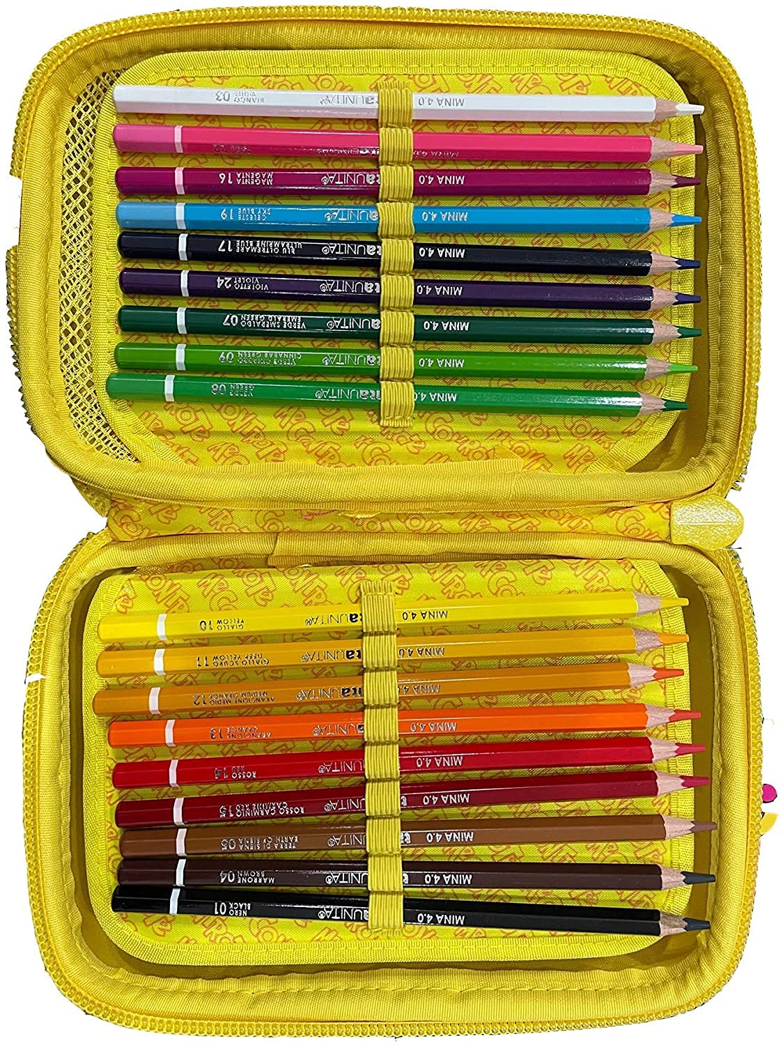 ME CONTRO TE ASTUCCIO ONE TIME RIGIDO COMPLETO CON UNA ZIP GRANDE COLORE ROSA LUI' E SOFI'