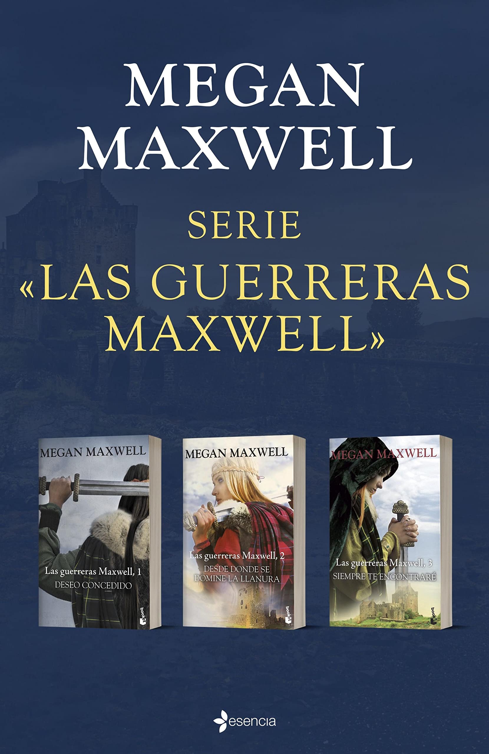 Pack Guerreras Maxwell: Deseo concedido + Desde donde se domine la llanura + Siempre te encontraré