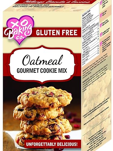 Miniatura 2 de XO - Mezcla de galletas de avena para hornear, sabrosa mezcla de galletas de avena sin gluten, sin conservantes ni sabores artificiales (caja de 6))
