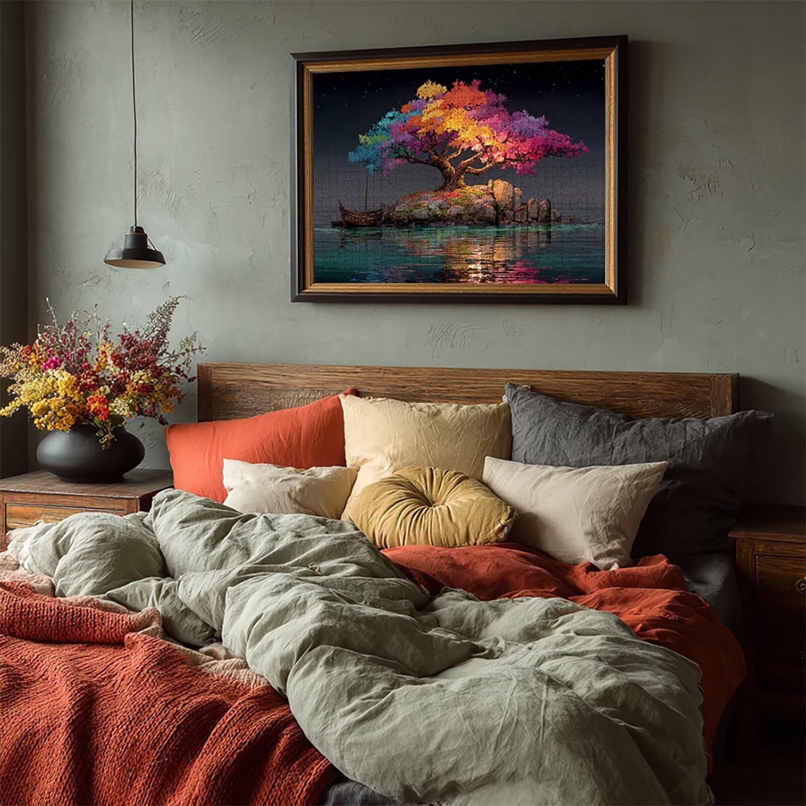 Barca Puzzle 4000 Pezzi Adulti, Puzzle Legno con Scatola 141x87cm, Idea Regalo Uomo e Donna, Giochi Divertenti per Familiar, Squisita confezione Regalo, Estate Decorazioni, (Cielo Stellato) D-7872
