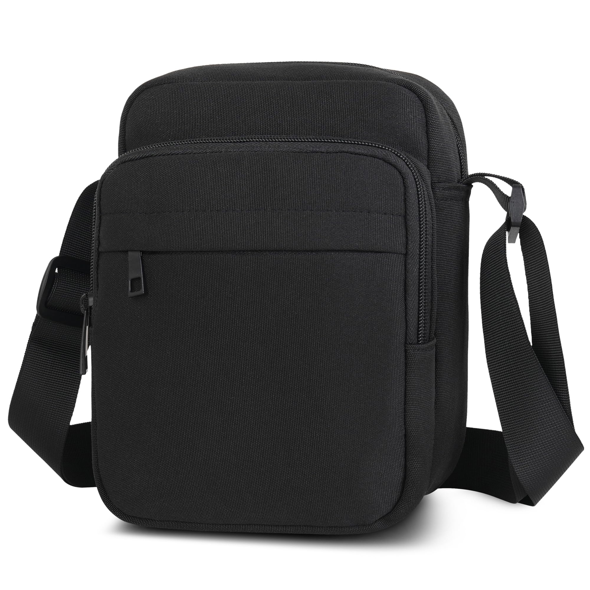 Męska torba na ramię, wodoodporna torba crossbody z zamkiem błyskawicznym i regulowanym paskiem, lekka podróżna torba boczna dla mężczyzn i kobiet, do pracy na świeżym powietrzu, na zakupy, do