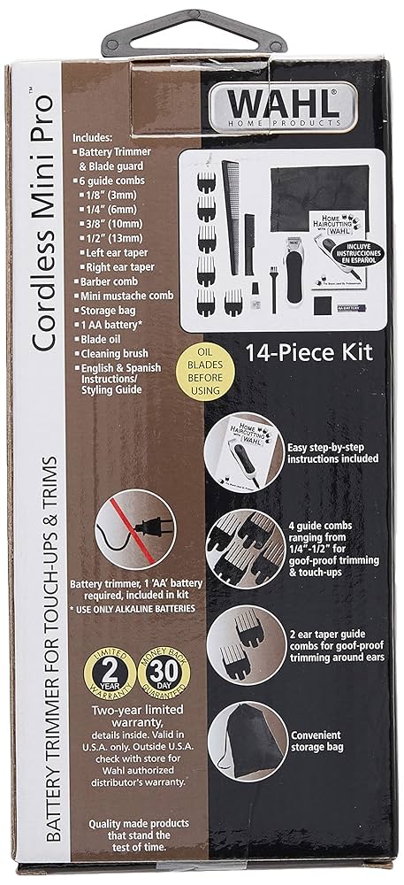 Amazon.co.jp: WAHL Cordless Mini Pro・ウォール コードレス