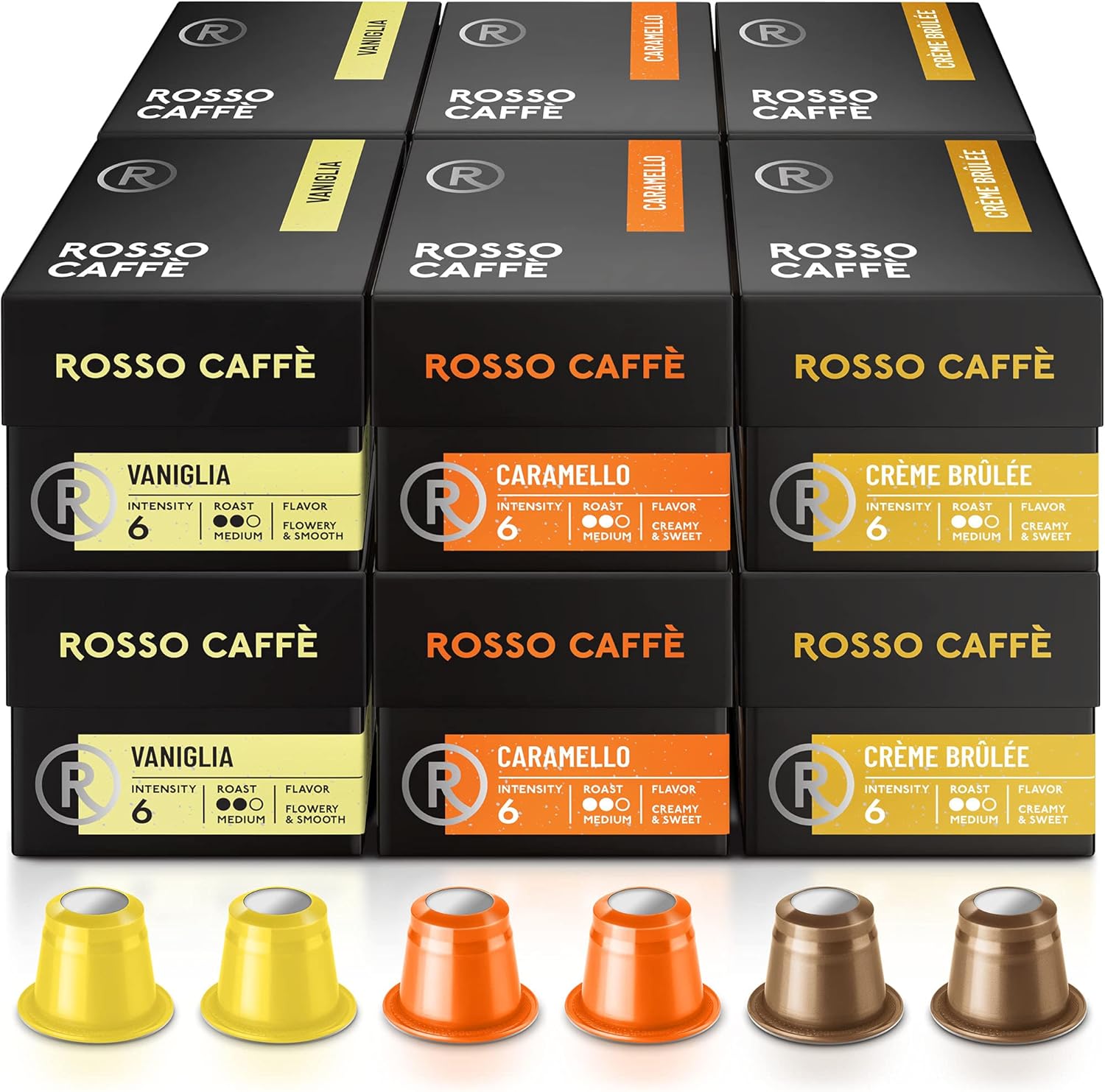 Nespresso Coffee Pods Flavour Pack — 120 Capsules — Fresh Tasting