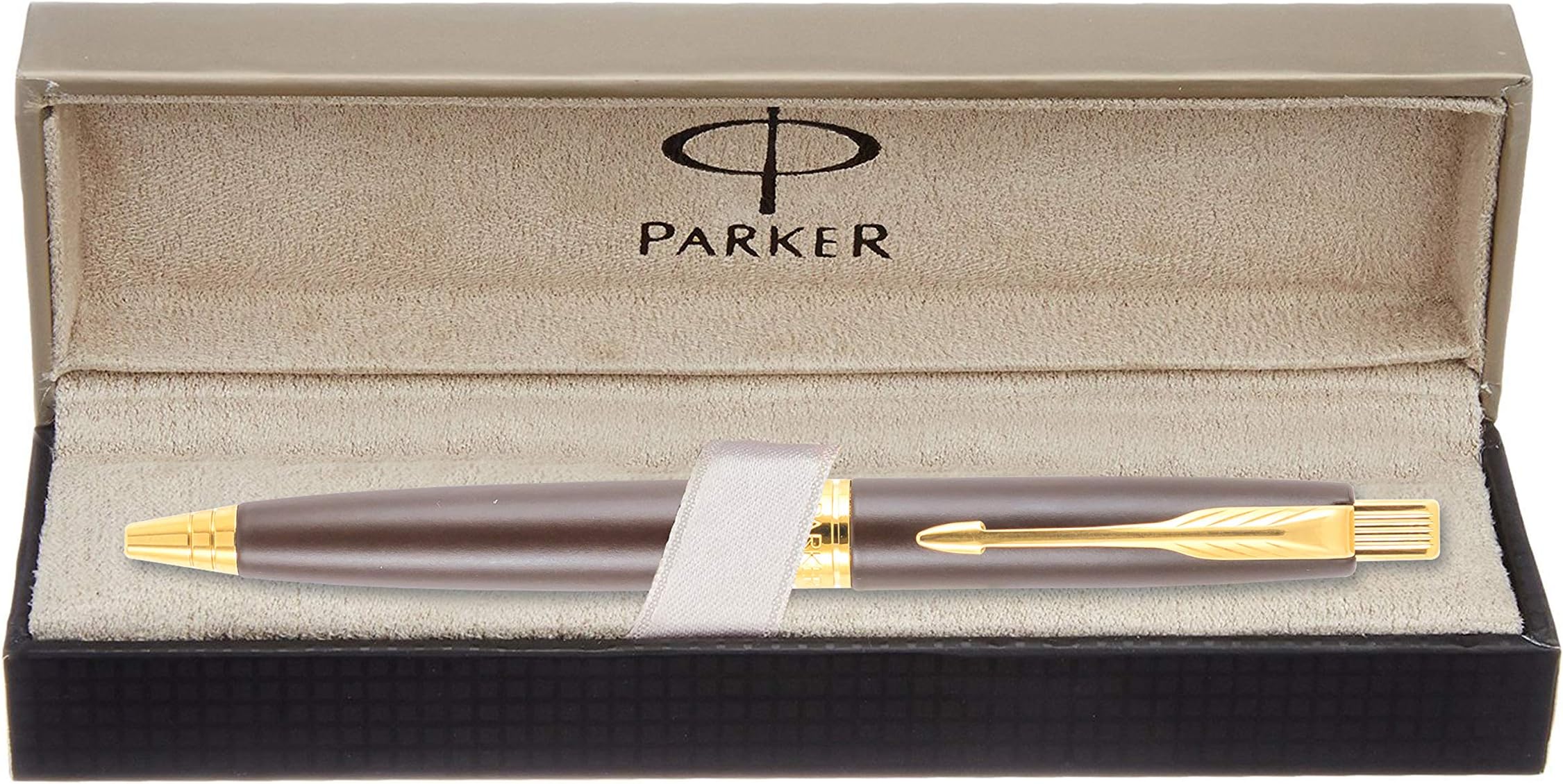 Parker Aster Matte Brown |Gold Trim |Ball Pen