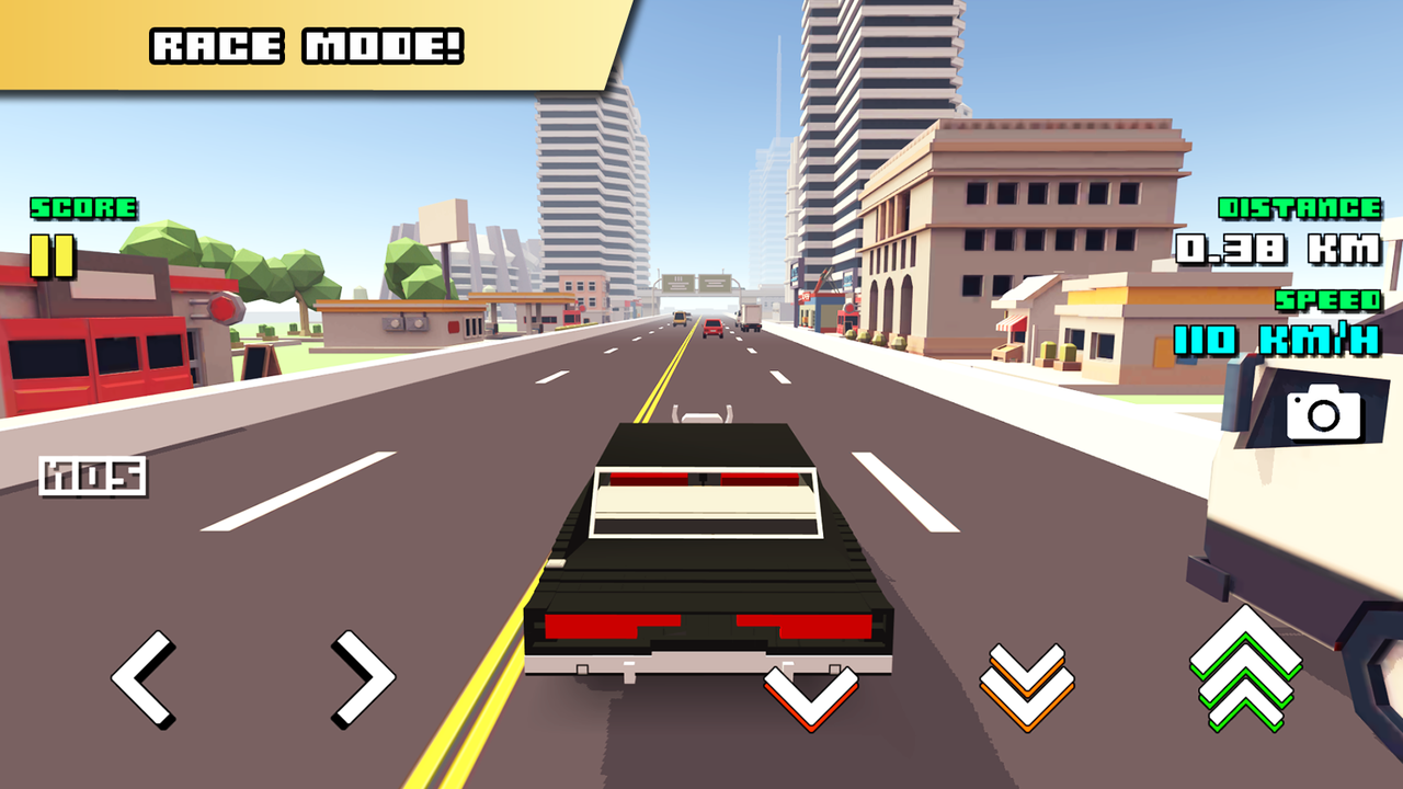 Blocky Racer Blocky Car Racer - App on Amazon Appstore