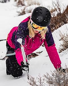 OutdoorMaster Kelvin Ski Helmet - Snowboard Helmet for Men, Women & Youth